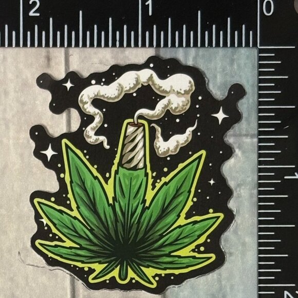 🌀10/$10🌀 Psychedelic 420 Reusable Waterproof Vinyl Sticker Decal - Picture 1 of 1